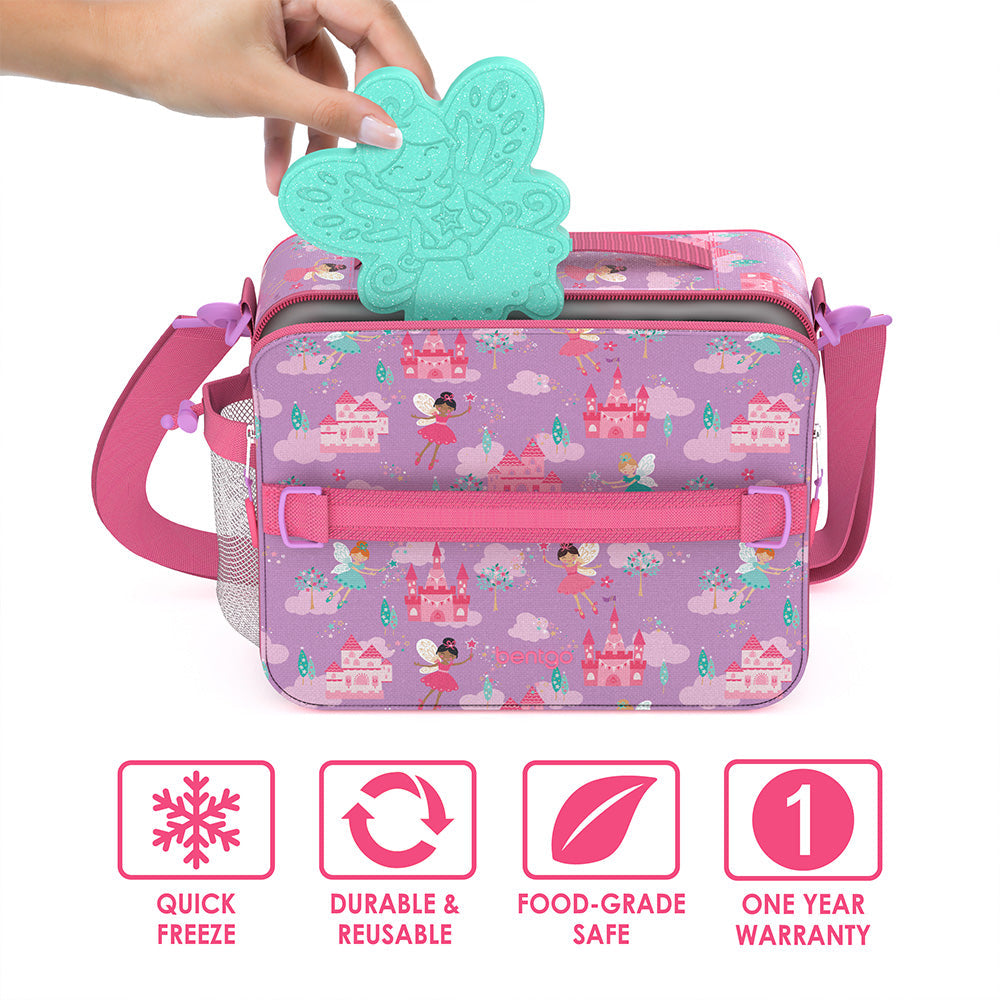 Bentgo Buddies Reusable Ice Packs (Glitter 4-Pack)